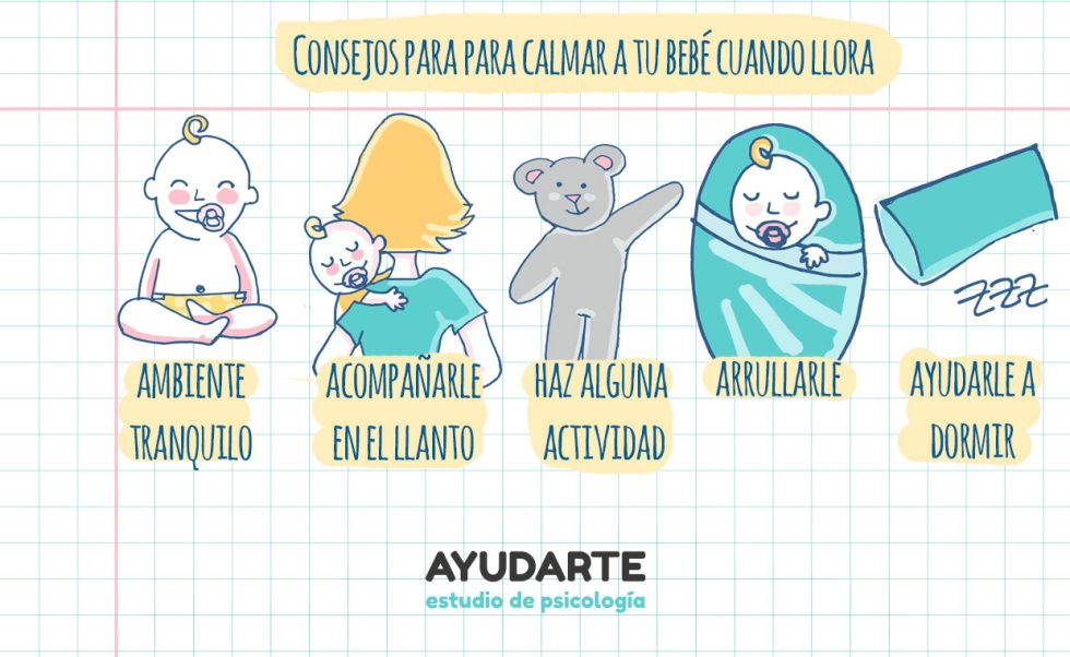 ¿Cómo Calmar a un Bebé que Llora? para Aliviarle