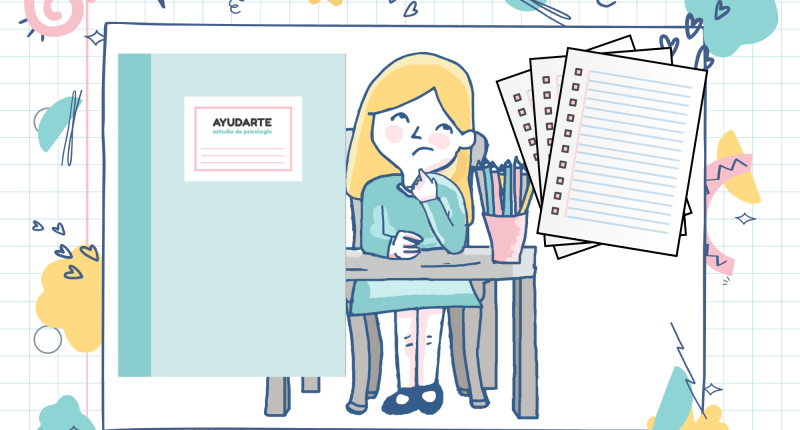 pautas para escribir y letra ligada